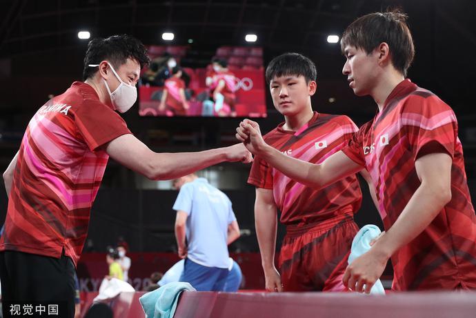 奥地利乒乓球队横扫瑞典乒乓球队，水谷隼完成帽子戏法